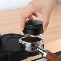 Meilleur niveleur d'espresso 51mm 53mm 58mm niveleur de café à double tête distributeur de café à profondeur réglable professionnel et inviolable