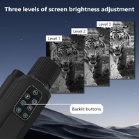 Jumelles de vision nocturne numériques 4K pour adultes, infrarouges, avec carte 128 Go pour enregistrer des vidéos/photos, 40MP, résistantes aux intempéries, zoom 8X, pour la chasse