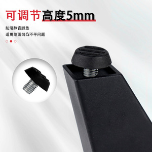 Aluminum Alloy Furniture <b>Leg</b> 8cm 9cm 10cm Heavy Duty <b>Sofa</b> Support Minimalist Design - Product Image 4