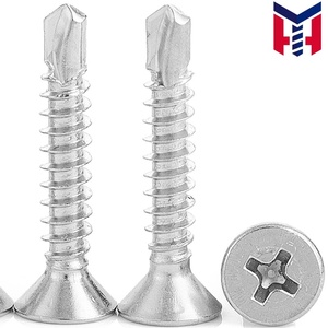 Tornillos Autoperforantes Phillips de Acero Inoxidable 304 con Cabeza Plana y Ranura Cruzada, Tamaños Personalizados DIN <span class=keywords><strong>7504P</strong></span> para Techos Metálicos - Product Image 6