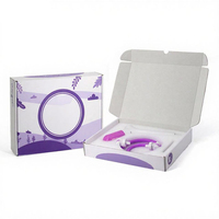 Boîte d'expédition e-commerce rigide en carton ivoire recyclable, imprimée en couleur avec logo personnalisé, écologique, avec insert en papier personnalisé