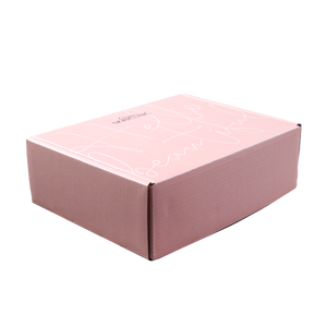 Emballage en papier ondulé Tuck Top avec impression de logo personnalisé boîte d'expédition postale auto-pelante - Product Image 3