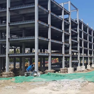 Lắp ráp nhanh Công suất tải nặng Kết cấu khung thép xây dựng kết cấu thép đúc sẵn tòa nhà nhiều tầng - Product Image 4