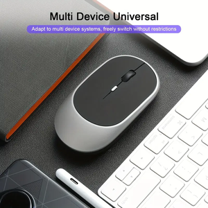 Chế độ kép có thể sạc lại không dây quang học USB Backlit Máy tính Chuột bt5.2-tương thích 2.4GHz mini chơi game cho cổ phiếu văn phòng - Product Image 3