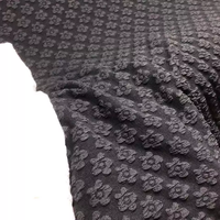 Tissu Jacquard gaufrage 3D motif fleur de grenade, tissu à bulles extensible en Polyester et Spandex, vente en gros