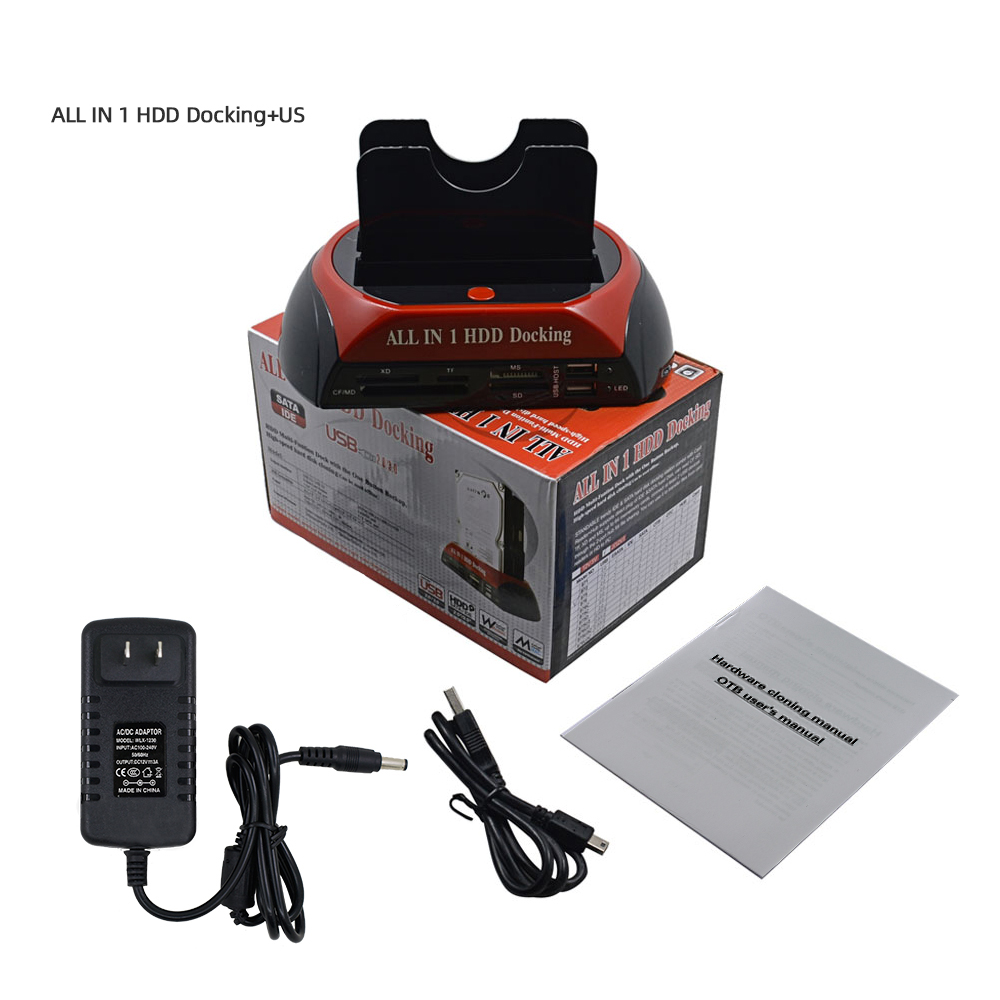 Negro/Rojo con enchufe estadounidense