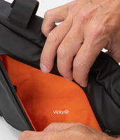 Sac de cadre de vélo imperméable à l'eau tendance, pochette triangulaire, sac de tube supérieur avant pour vélo de route