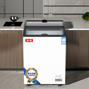 Congelador Everest <span class=keywords><strong>para</strong></span> helados, vitrina mini <span class=keywords><strong>de</strong></span> vidrio templado, congelador horizontal comercial/doméstico, venta al por mayor <span class=keywords><strong>de</strong></span> fábrica - Product Image 1