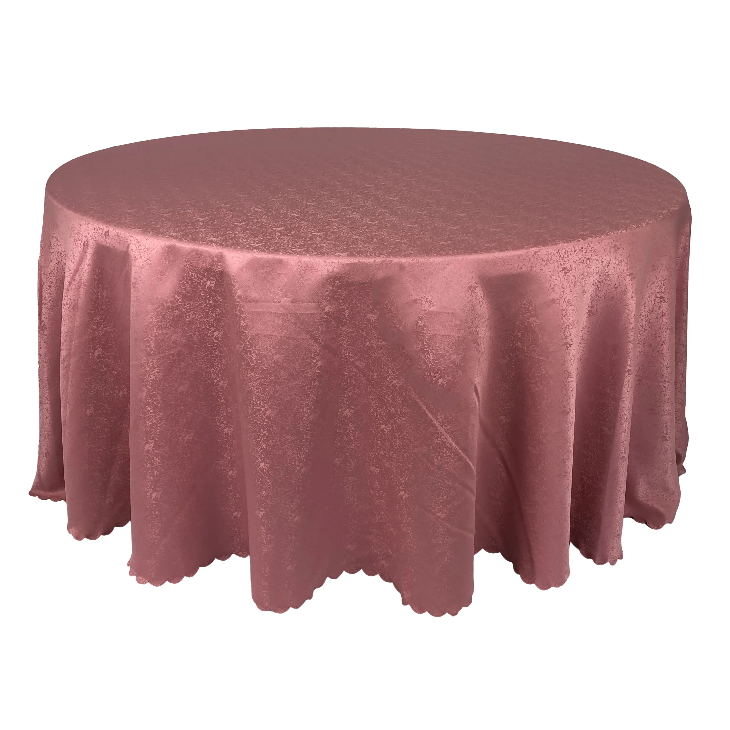 NUEVA CUBIERTA DE MESA de Damasco de boda Rosa polvoriento de moda