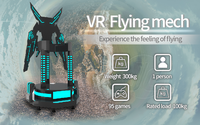Simulador de Vuelo VR de Aluminio para Interiores de 720 Grados con Juegos de Vuelo de Águila y Paracaidismo - Simulación 9D para Uso en Centros Comerciales