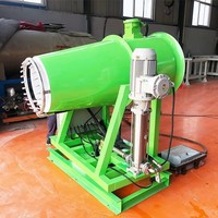 Cañón de Niebla de Alta Calidad de 60 m de Altura, a Prueba de Explosiones, Máquina de Nebulización, Cañón de Niebla de Uso Industrial con Control Remoto