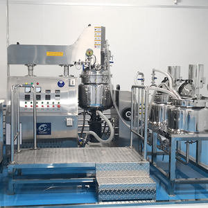 <span class=keywords><strong>50L</strong></span> elevación hidráulica vacío emulsionante líquido jabón que hace la máquina cosmética crema detergente homogeneizador Mezclador - Product Image 6