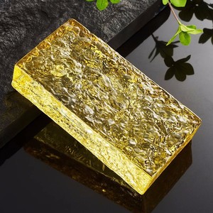 Nhà Máy Tùy Chỉnh Phân Vùng Tường Đa Màu Pha Lê Màu Thủy Tinh Gạch Rắn Khối Cho Xây Dựng Trang Trí - Product Image 6