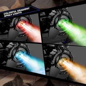 Voiture télécommandée tout-terrain Monster Truck avec effets de fumée, lumières colorées réglables, musique, <span class=keywords><strong>télécommande</strong></span>, Jeep pour enfants et adultes - Product Image 3