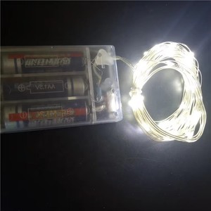 Lampu Peri Bintang LED 50 Lampu dengan Baterai 3AA, Kawat Tembaga, 5m, Lampu Diwali, Lampu Natal, Lampu Kawat Tembaga - Product Image 1