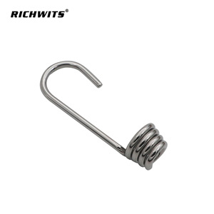ตะขอเกี่ยวสแตนเลส RICHWITS พร้อมสายยางยืด สำหรับแขวนของตกแต่งในครัว ห้องน้ำ หรือกลางแจ้ง เช่น สำหรับตั้งแคมป์ - Product Image 1