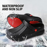 Zapatos de Seguridad Antideslizantes, Antiaceite e Impermeables para Chef, Zapatos de Cocina Unisex de EVA, Zapatos de EVA para Restaurante, Calzado de Seguridad