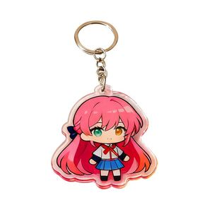Acrylic <b>Keychain</b> for <b>Anime</b>, Layered Cartoon Schoolbag Pendant, Custom 2D Backpack DIY <b>Keychain</b> Signboard - Product Image 3