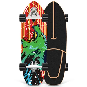 OEM longboards 32 polegadas Venda quente patins de surf personalizados old school skate skate cruiser