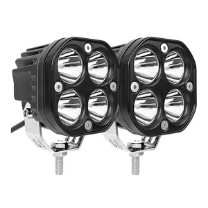 Weiße LED-Pods Licht 3 "LED-Nebels chein werfer 24W Würfel Lichter für Offroad-Autos LKW-Boot Ford Pickup ATV UTV Gabelstapler Traktor