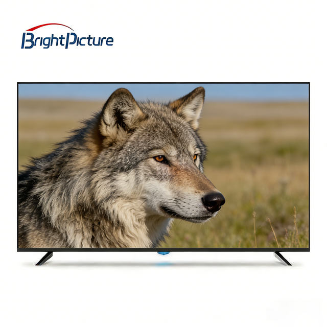 BRIGHT PICTURE Innovative 50-Inch QLED Smart TV 4K Android with HDR10+/12-Bit Color Wall Mount Option