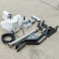 Canon à eau électrique automatique en alliage d'aluminium pour la suppression de la poussière, pulvérisateur pour camion-citerne