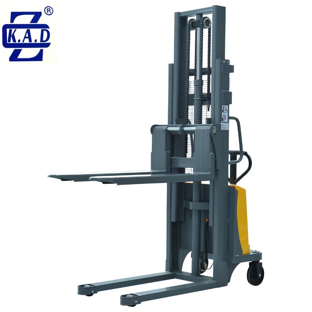 Debout conduite type 2t 3m gerbeur électrique complet avec verticale moteur d'entraînement