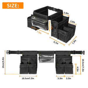 Sac de ceinture porte-outils portable pour nettoyage de vitres et travaux ménagers - Product Image 2