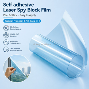 Film de protection laser auto-adhésif personnalisé, film <span class=keywords><strong>anti</strong></span>-infrarouge, <span class=keywords><strong>anti</strong></span>-radiation, film de confidentialité sécurisé pour bureau, film pour fenêtre de pièce sécurisée - Product Image 1