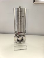 Vanne papillon sanitaire en acier inoxydable Alfa Laval LKB, vanne papillon soudée EPDM, DN50 avec actionneur pneumatique