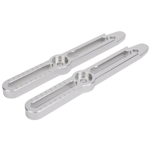 Kit de soporte para ajustadores de parabrisas, aluminio, reduce el ruido, repuesto para Suzuki <span class=keywords><strong>V</strong></span>-<span class=keywords><strong>Strom</strong></span> 800DE DL800 <span class=keywords><strong>2022</strong></span> a 2024, color plateado - Product Image 4