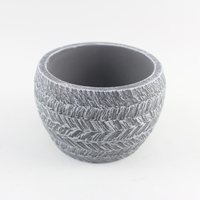 Pot de fleurs en béton pour plantes succulentes, décoration de jardin, décoration de bureau, pot suspendu pour la maison, pour la plantation en serre, vente en gros