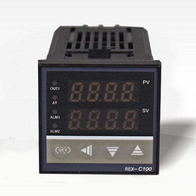 Dual Digital RKC PID Temperature Controller REX-C100 Relay/SSR Output