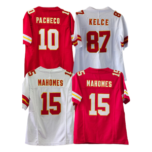 Camiseta de Fútbol Americano al por Mayor de Alta Calidad para Hombre, de Secado Rápido, 100% Poliéster, Lisa, con Bordado de Baltimore 14 Kyle Hamilton - Product Image 2