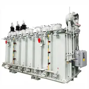 Transformator daya tembaga tipe isi minyak tiga fase 400/33 kv 100 mva