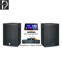 Système audio professionnel pour karaoké à domicile I.EVOICE, ensemble de haut-parleurs coaxiaux KTV de 12 pouces