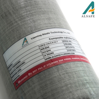 ALSAFE Cylindre en fibre de carbone haute pression 6,8 L