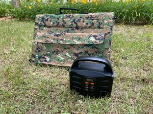 Portable <strong>Solar</strong> <strong>Panel</strong> Foldable 80W 120W OEM Customized High Efficiency 22% for <strong>Solar</strong> SFZD-120 DC/USB Output Black - Product Image 4
