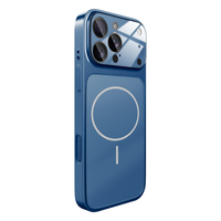 Étui de luxe de style original pour iPhone 17 Pro Max - Verre nano et acrylique, protection complète de l'objectif, recharge