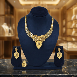Collares de microformación chapados en oro Ocasión especial y joyería tradicional para mujer Cobre y Latón chapado en oro laminado - Product Image 4