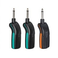 Système de micro sans fil pour guitare XUNGUAN GT-200 2.4G, émetteur audio 6.35mm rechargeable pour micros d'instruments