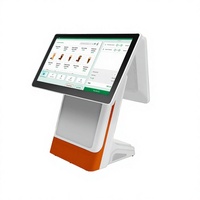 Hepsi Bir Arada 15.6" Restoran POS Sistemi Windows 7-11 Android 11-14 NFC QR Yazıcı ISEE/OEM/ODM 3 Yıl Garantili