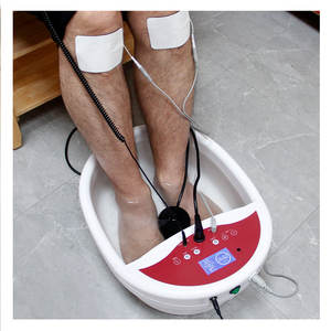 Máquina de terapia iónica para pies, dispositivo de desintoxicación de jengibre para baño de pies con bolsas de agua - Product Image 5