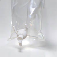 Pochette Doypack à bec verseur, sac de recharge pour savon liquide, sans BPA, étanche, transparent, avec logo personnalisé, distributeur de désinfectant pour les mains
