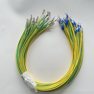 黄绿色双色纯铜4平方米桥式国标光伏电子线束 - Product Image 2