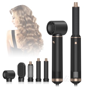 Tendance : Styler capillaire 5 en 1, Brosse sèche-cheveux électrique, Lisseur chauffant, Fer à boucler automatique - Product Image 4