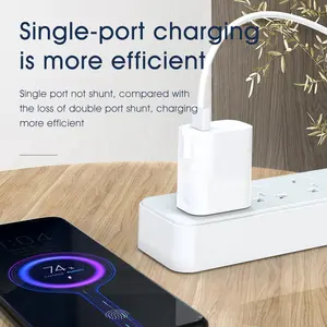 Ferpower QC30W Travel Charger Mobile Phone OEM/ODM Customized Logo US Plug USB Charger For Samsung