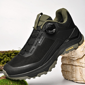 Chaussures de randonnée classiques à coupe basse, baskets de chasse, semelle extérieure en caoutchouc, haute qualité, imperméables, unisexes, hiver/été, amortissantes, anti-odeurs - Product Image 1