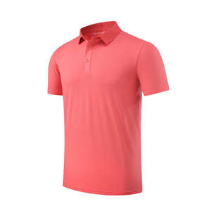 T-shirt d'été simple à manches courtes pour homme avec logo personnalisé, respirant, anti-transpiration, polo d'affaires pour homme - Product Image 4