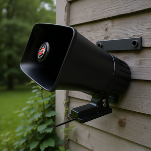 Altavoz de Exterior de 5 Núcleos Tipo Bull Horn, 65W, 8 Ohmios, Impermeable, Montaje en Pared, Audio Mono para Uso en Exteriores - Product Image 2